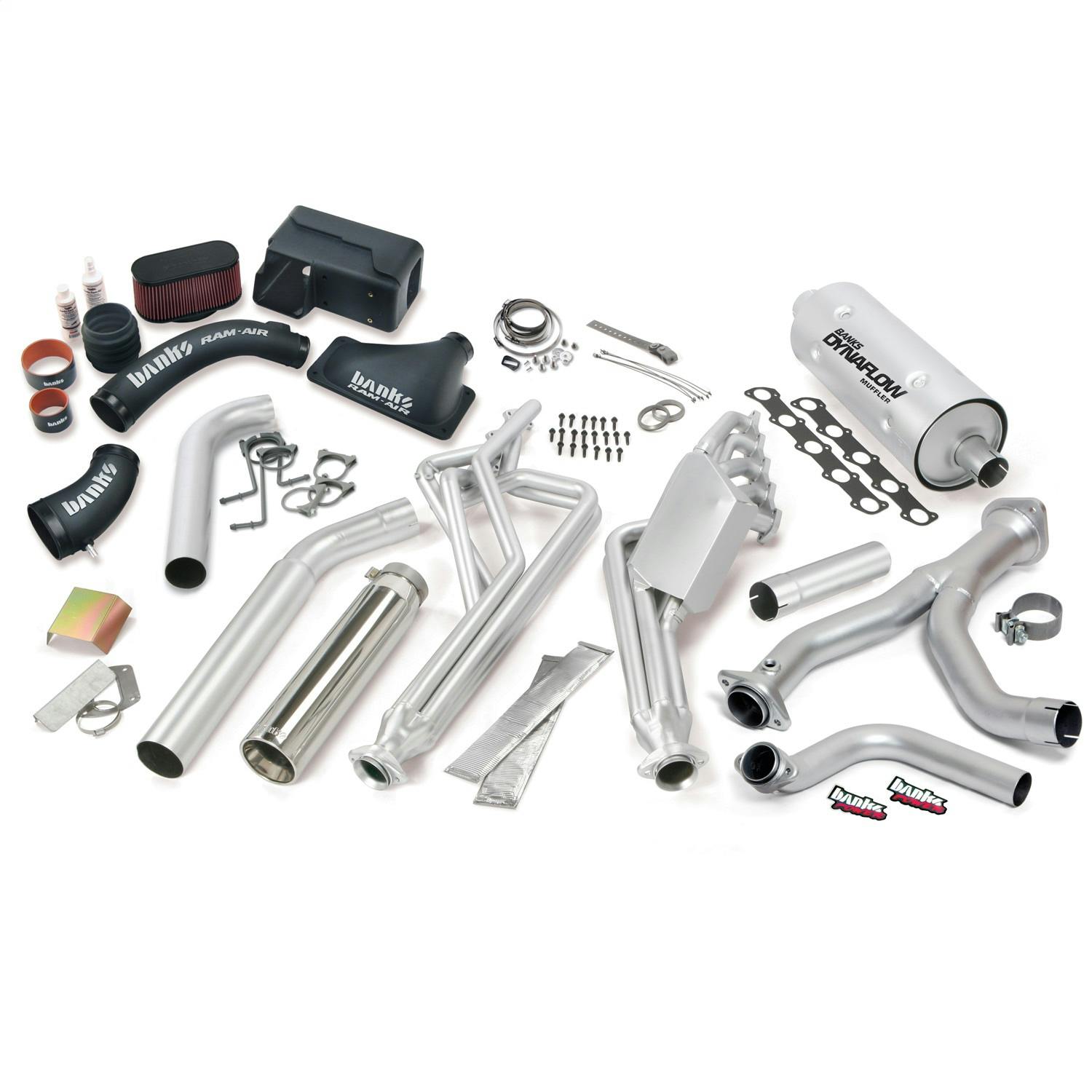 Banks Power 49384 PowerPack Bundle for 2016-2017 Ford Class-A Motorhome 6.8L, Passenger-side