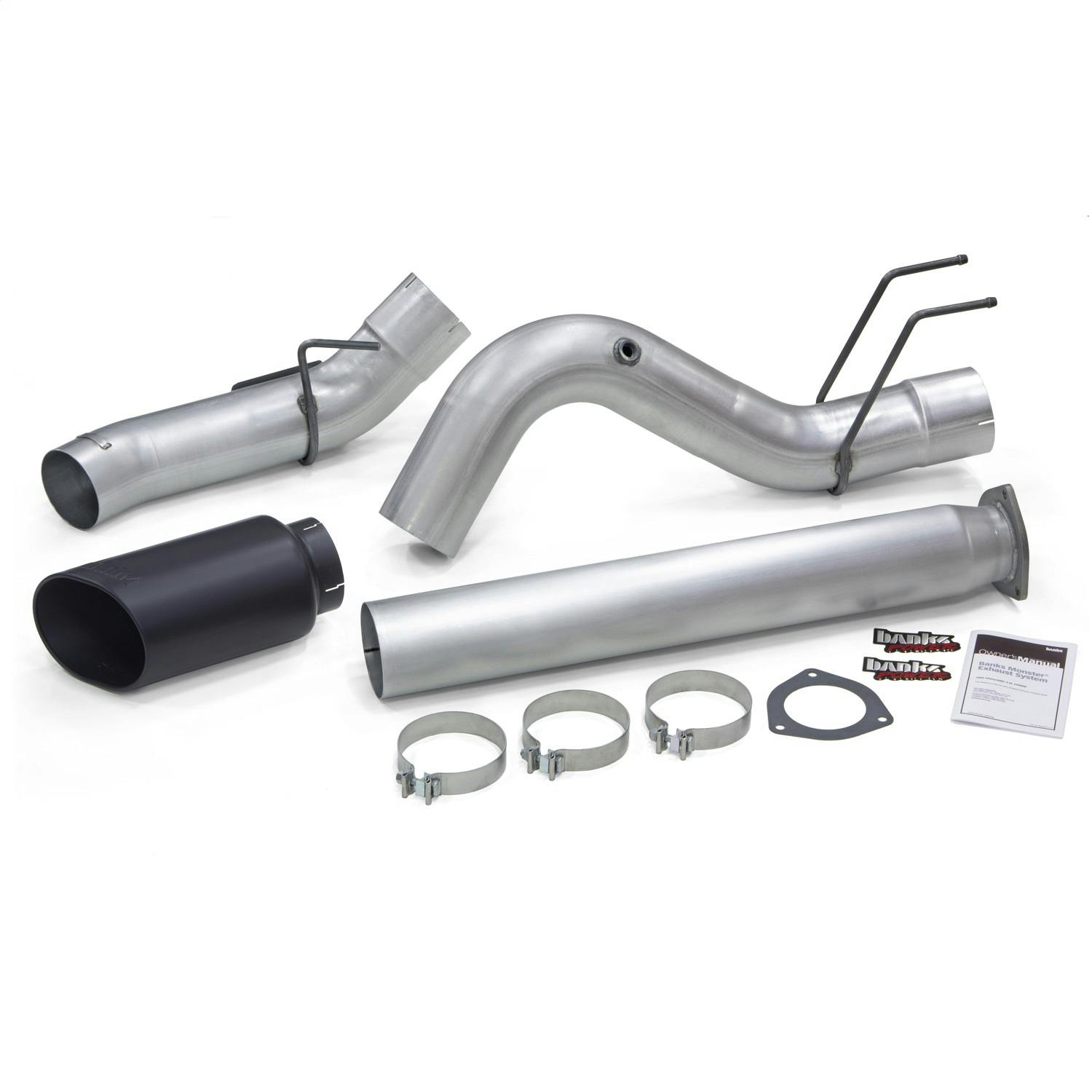 Banks Power 49795-B Monster Exhaust System 2017-26 Ford F250/F350/F450 6.7L Power Stroke