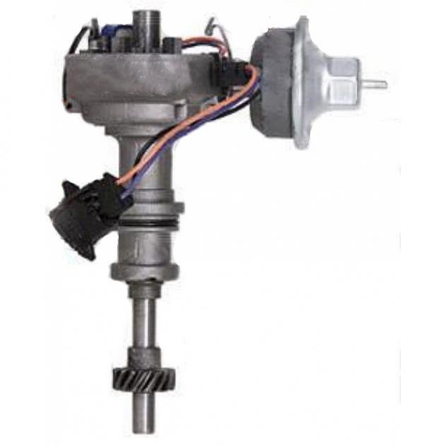 Distributor, Rebuilt, Dual Vacuum Electronic Ignition Type,351M, 400, 460 Engines