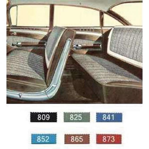 Full Size Chevy Preassembled Door Panel & Quarter Trim Panel Interior Kit Service, 4-Door Sedan, Impala, 1960