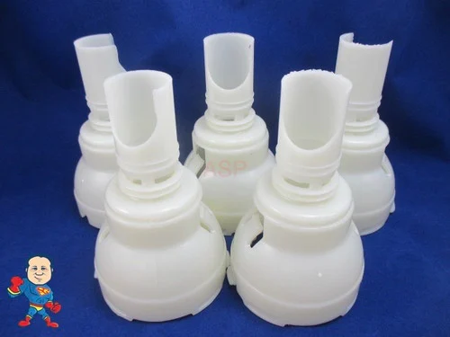 5-Pack Waterway Storm Jet Diffuser Replacements 5″ to 5.5″ Wide Face Hot Tub Spa Parts