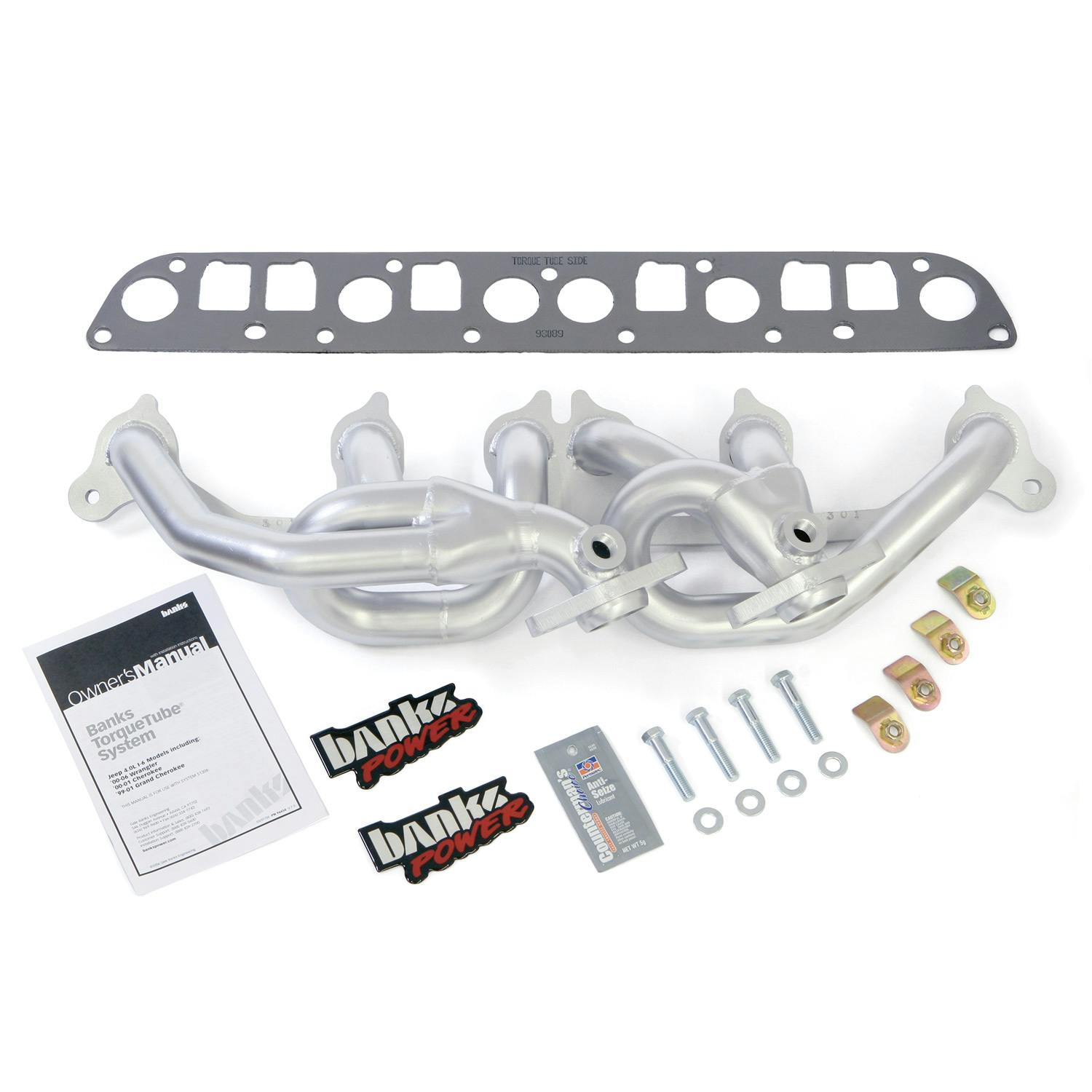 Banks Power 51306 Exhaust Header System TorqueTube Exhaust Header with hardware