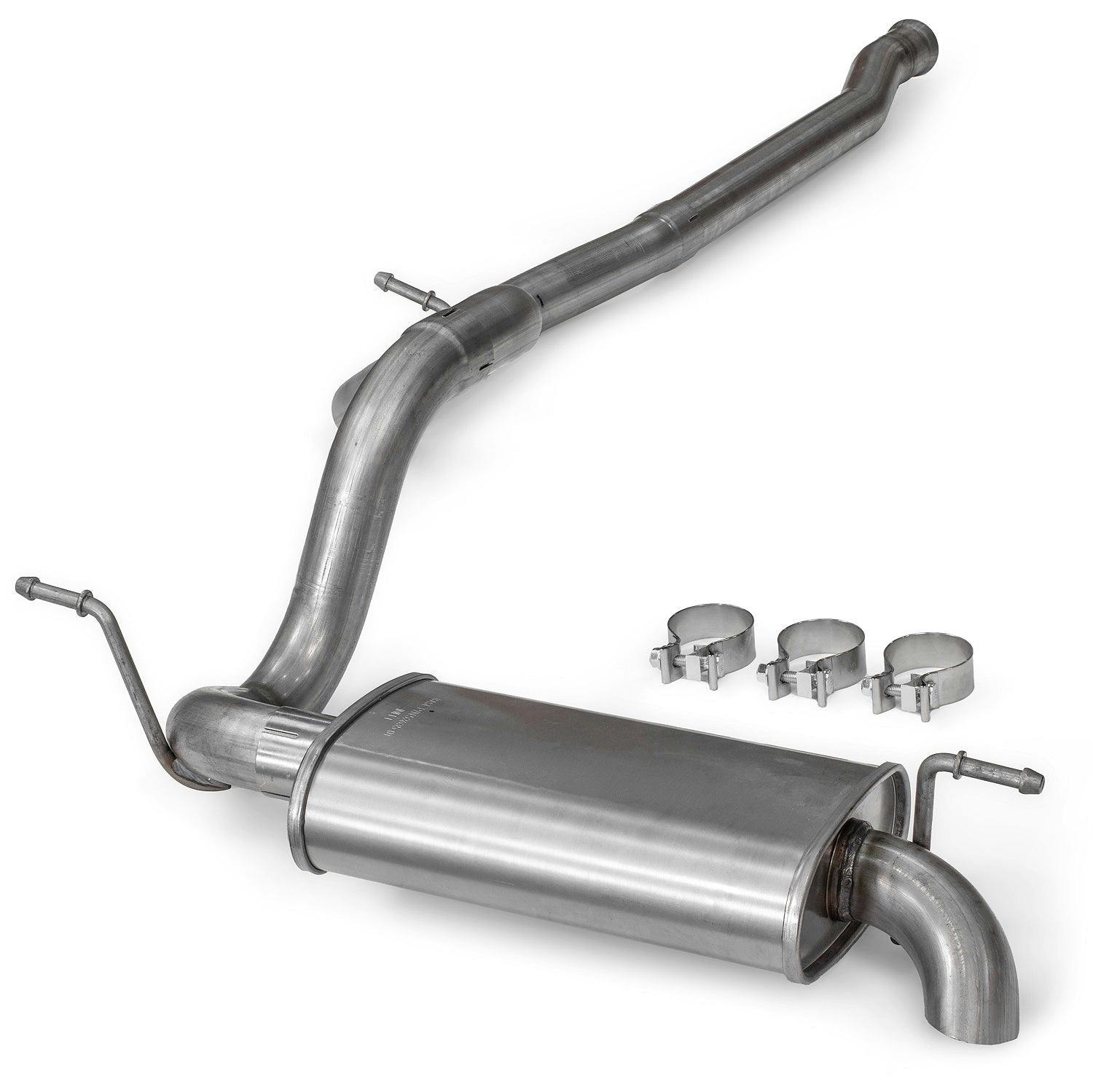 Banks Power 51320 Monster Exhaust System 2.5-inch Single Exit, Stainless Steel Tip