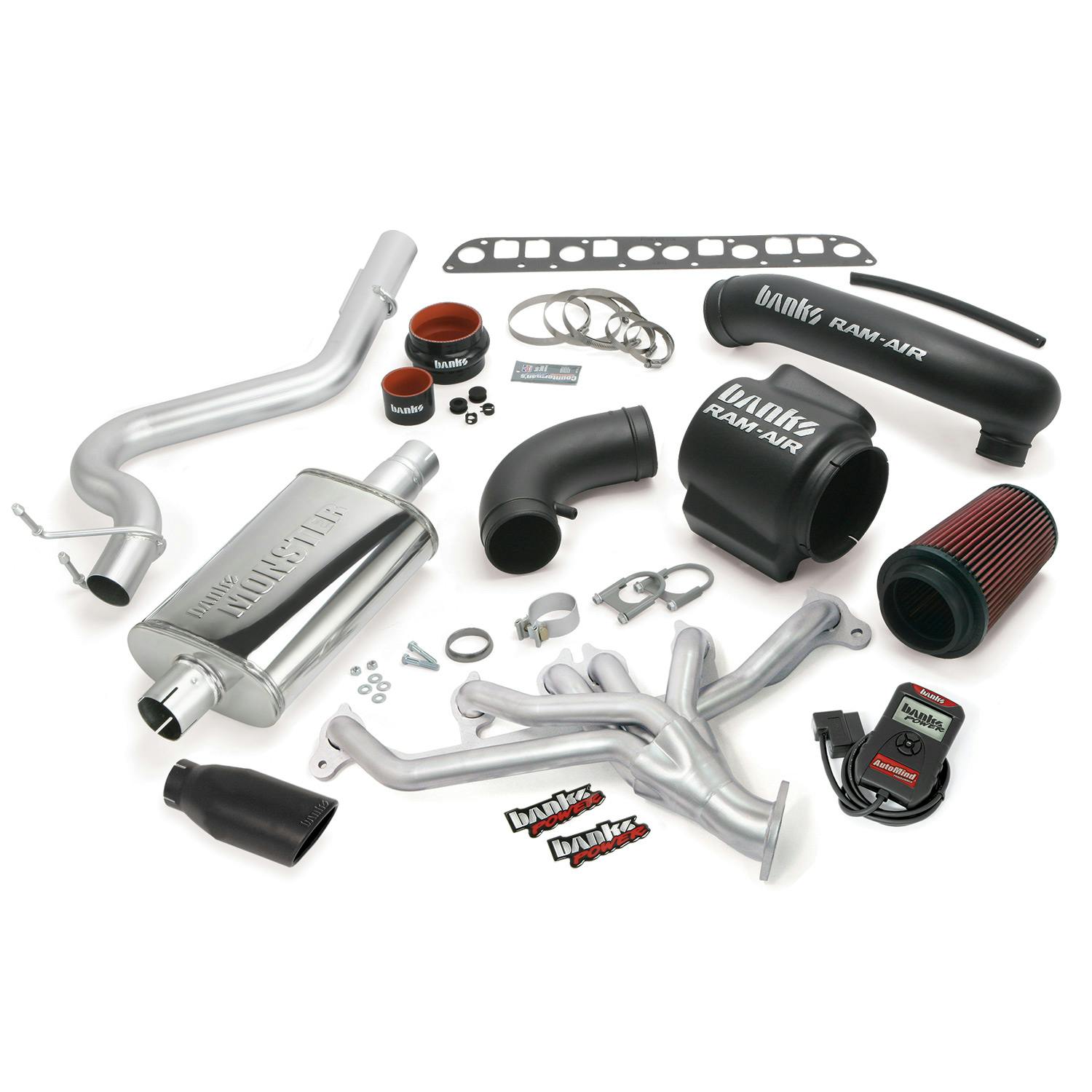 Banks Power 51333-B PowerPack Bundle for 2000-2003 Jeep Wrangler TJ 4.0L