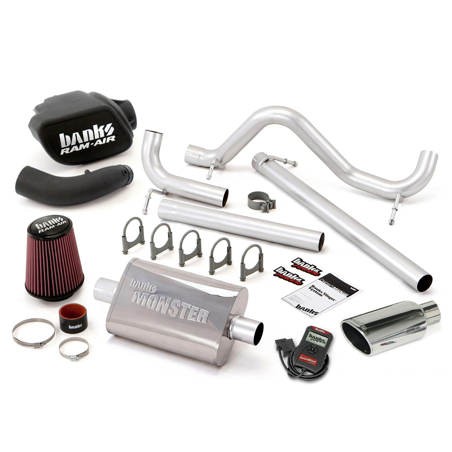Banks Power 51341 Stinger Bundle (w/AutoMind) for 2007-2011 Jeep Wrangler 3.8L, 4-door