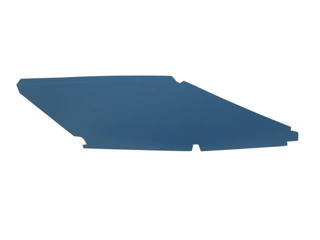 Roof C Pillar Sail Panels, Medium Blue