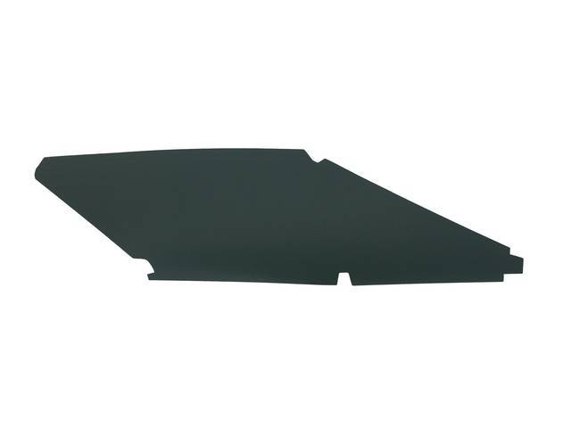 Roof C Pillar Sail Panels, Green