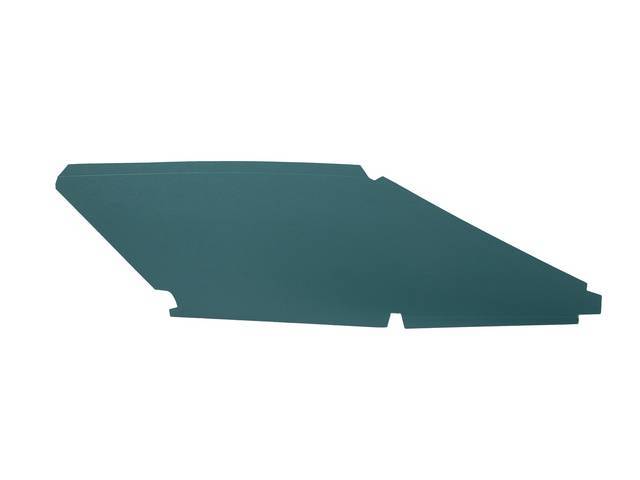 Roof C Pillar Sail Panels, Aqua
