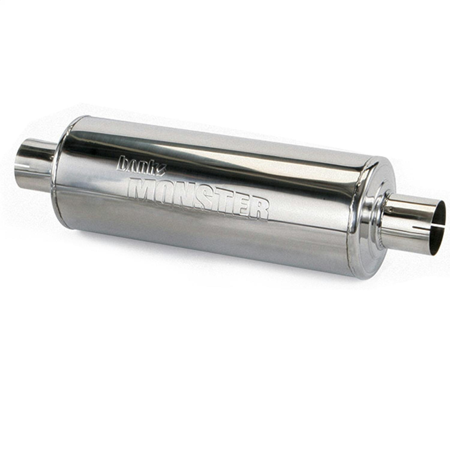 Banks Power 52437 Muffler; 3.5in. X 3.5in. S/S-1998-04 Ford 5.4/6.8L Trk