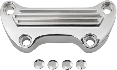 DRAG SPECIALTIES Finned Handlebar Clamp 03-0106