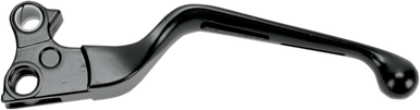 DRAG SPECIALTIES Clutch Lever - Wide Blade - Slotted - Black H07-0769B-C