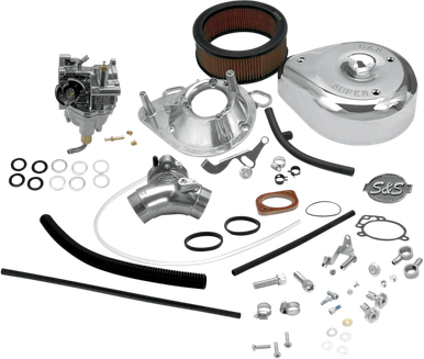 S&S CYCLE Carburetor "E" for '93-'99 80" Big-Twin 11-0419