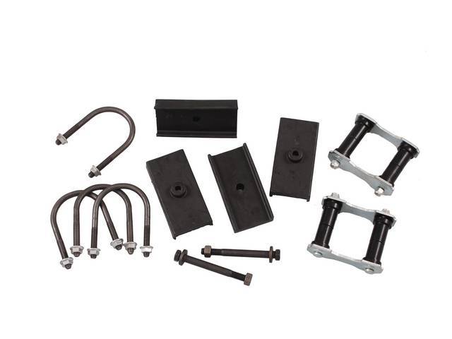Leaf Spring Bushing, Shackle and Installation Kit