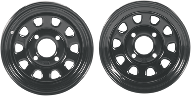 ITP Delta Steel Wheel - Front/Rear - Black - 12x7 - 4/156 - 4+3 1225579014