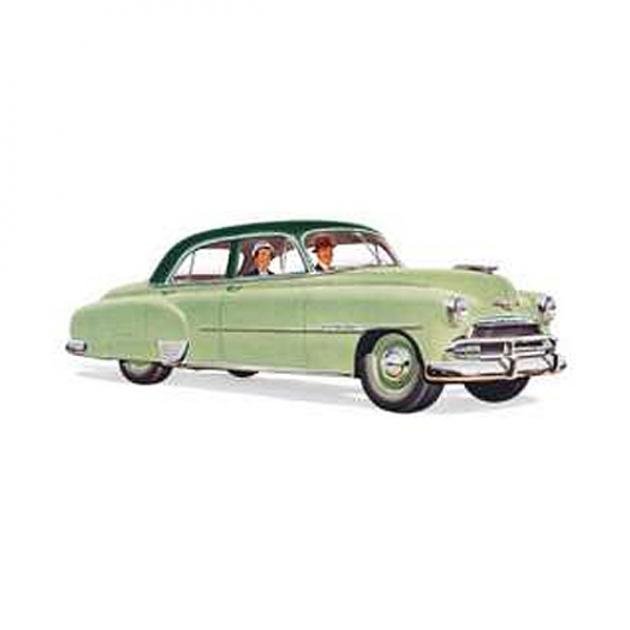 Chevy Rear Door Glass, Styleline 4-Door Sedan, 1949-1952