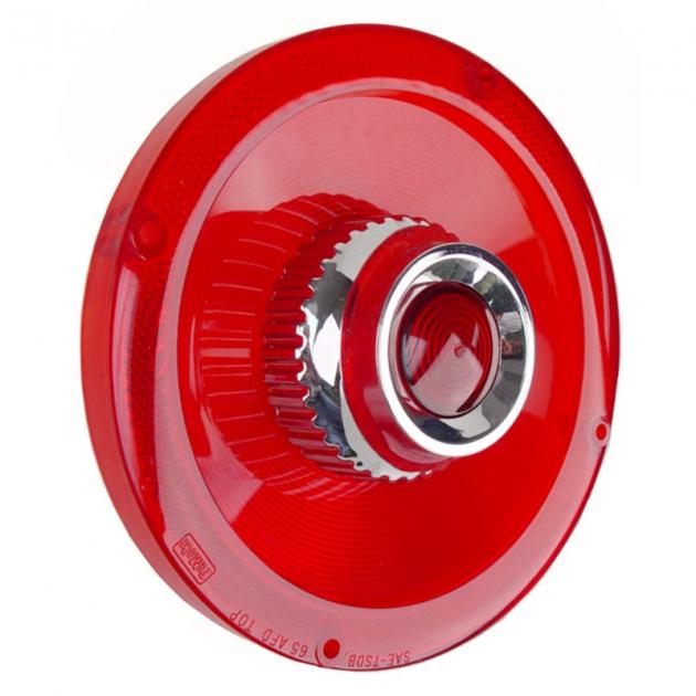 Dennis Carpenter Taillight Lens - FoMoCo Script - Custom Series - 1965 Ford Car C5AZ-13450-A