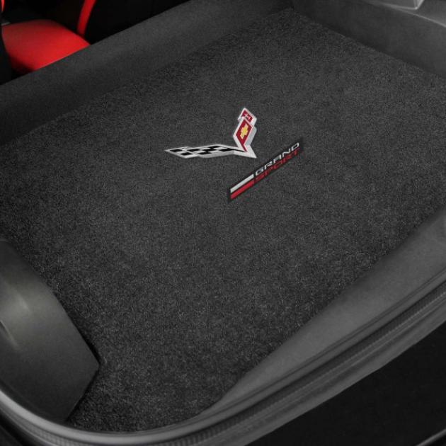 Lloyd Mats, Jet Cargo Mat,GS + Flags Logo| 600309 Corvette Convertibles Only 2014-2017