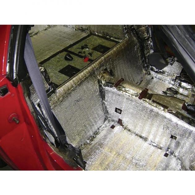 Corvette C4 Convertible Full Pre-Cut Insulation Kit, 1986-1996