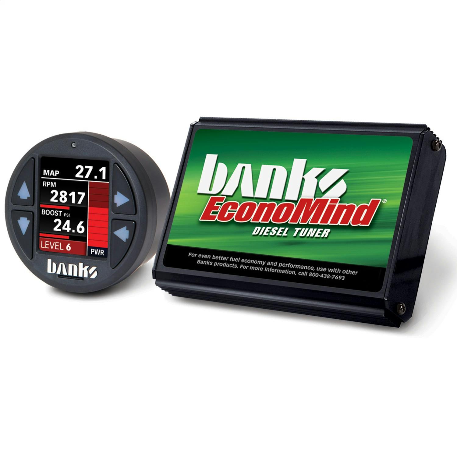Banks Power 61413 Economind Diesel Tuner w/Banks iDash-1.8-2006-07 Chevy 6.6L; LLY-LBZ