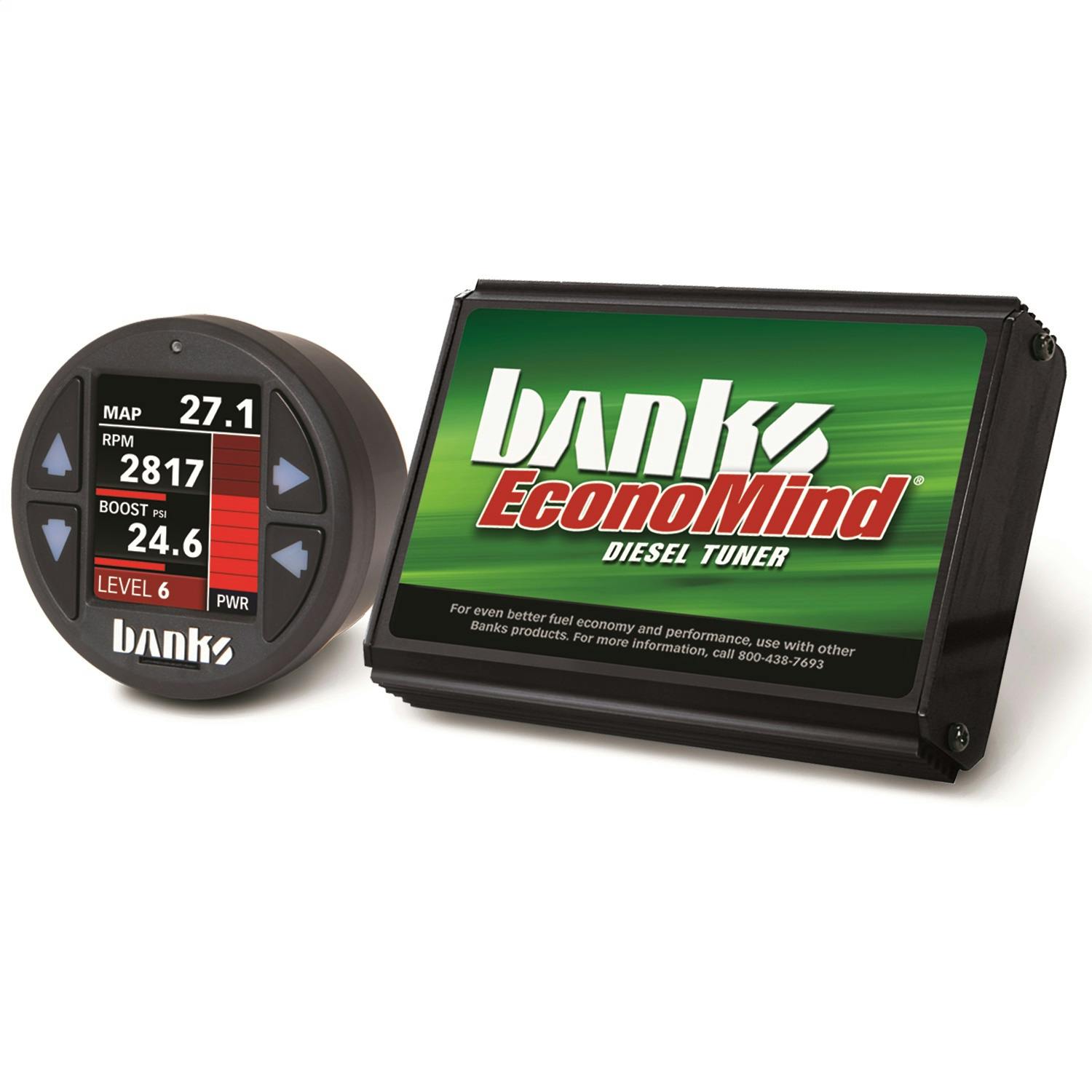 Banks Power 61419 Economind Diesel Tuner w/Banks iDash-1.8-2006-07 Dodge 5.9L