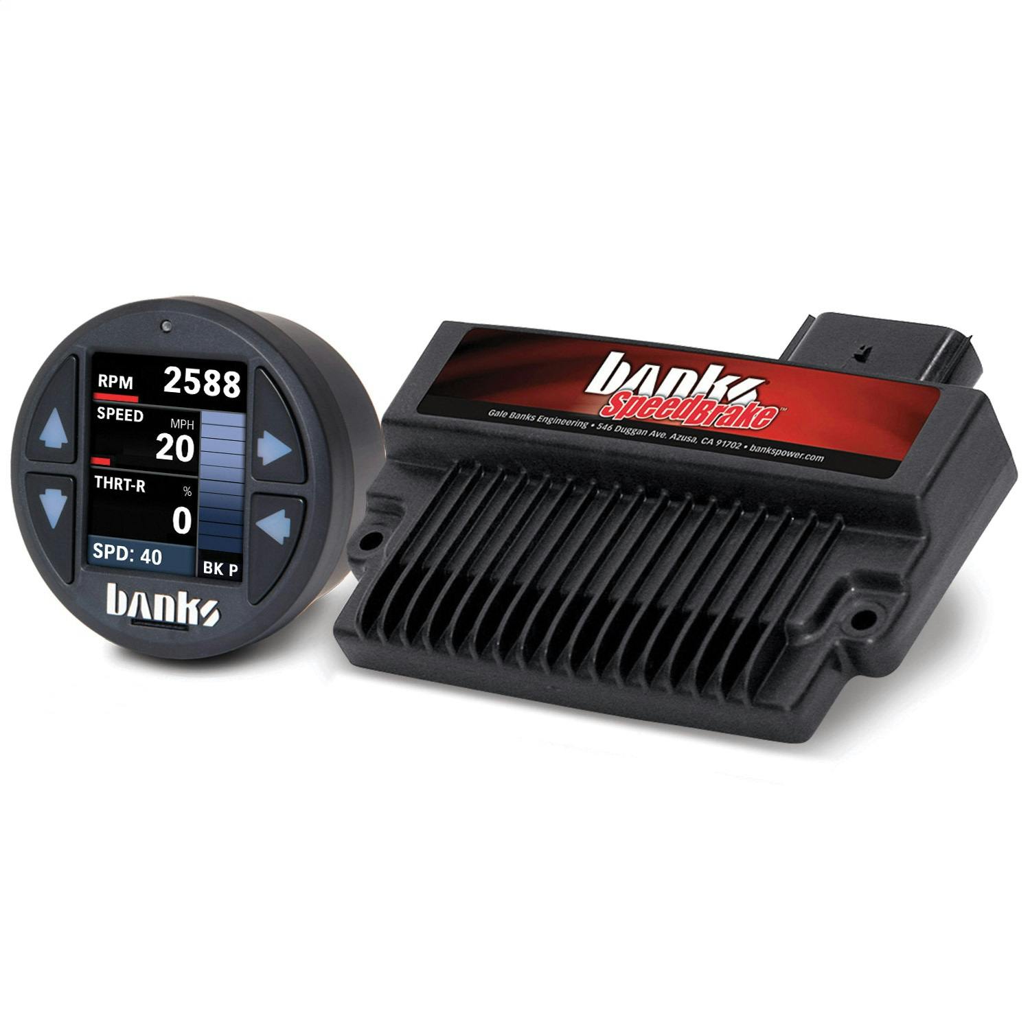 Banks Power 61431 Banks Speedbrake; w/Banks iDash-1.8-2004-05 Chevy 6.6L; LLY