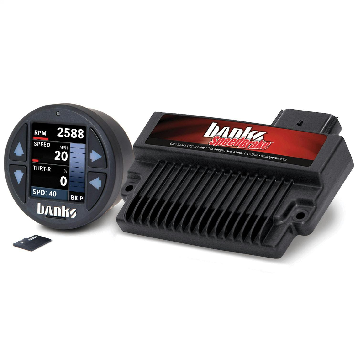 Banks Power 61462 Banks Speedbrake; w/Banks iDash-1.8 DataMonster-2006-07 Chevy 6.6L; LLY-LBZ