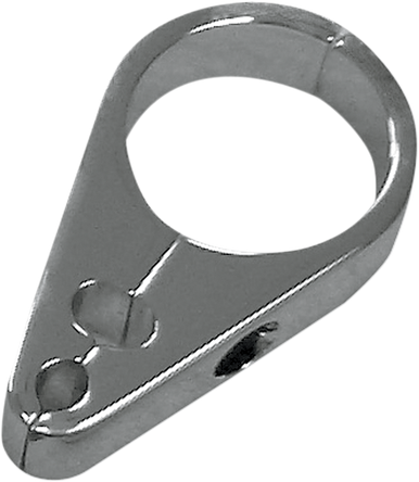 DRAG SPECIALTIES Cable Clamp - Throttle/Idle/Brake - 1-1/8" - Chrome 0658-0036