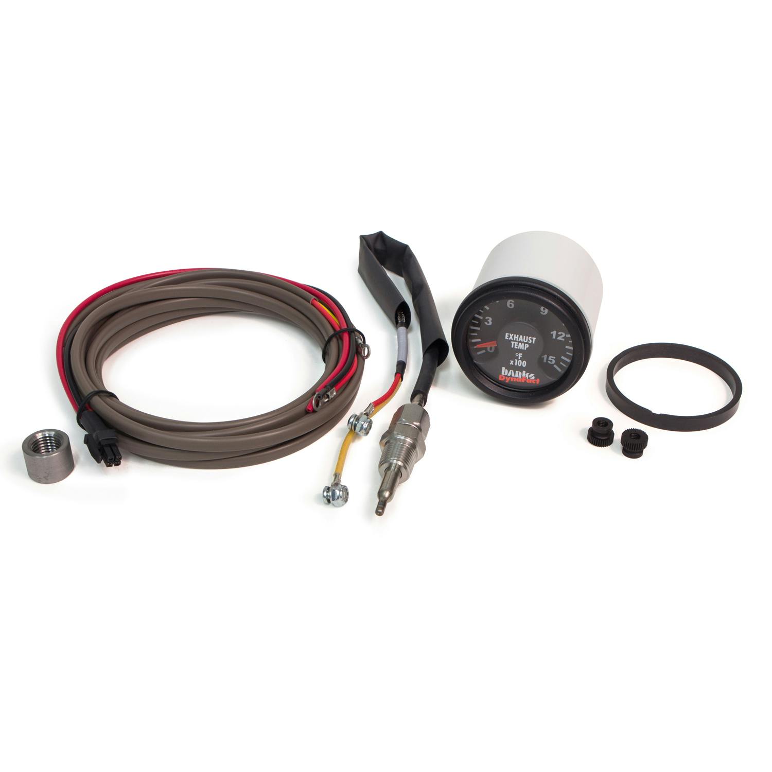 Banks Power 64008 Pyrometer Kit-W/Probe; Weld Bung; 10ft. Lead