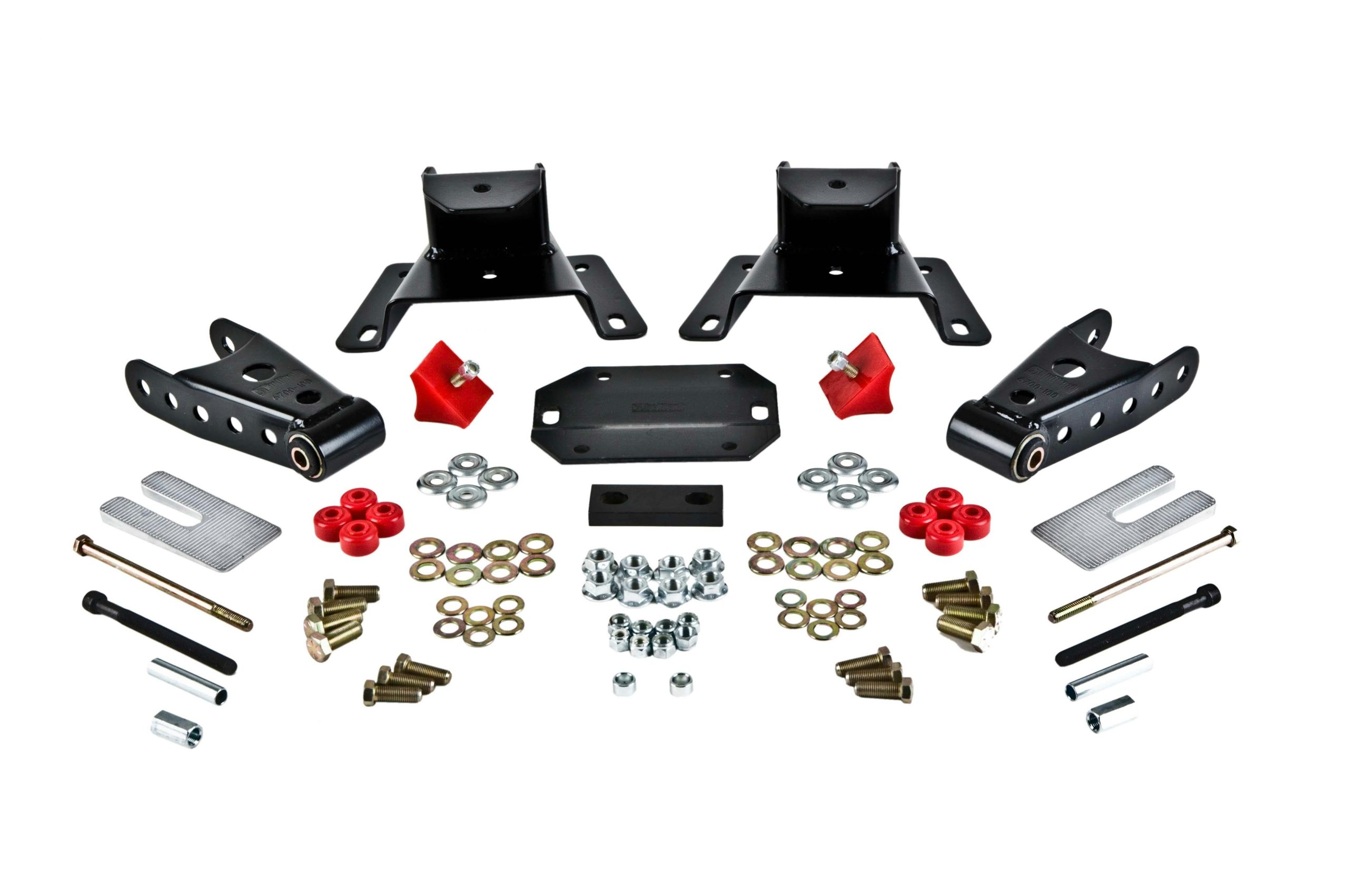 Belltech 6417 SHACKLE & HANGER KIT | 4 INCH DROP - 6417