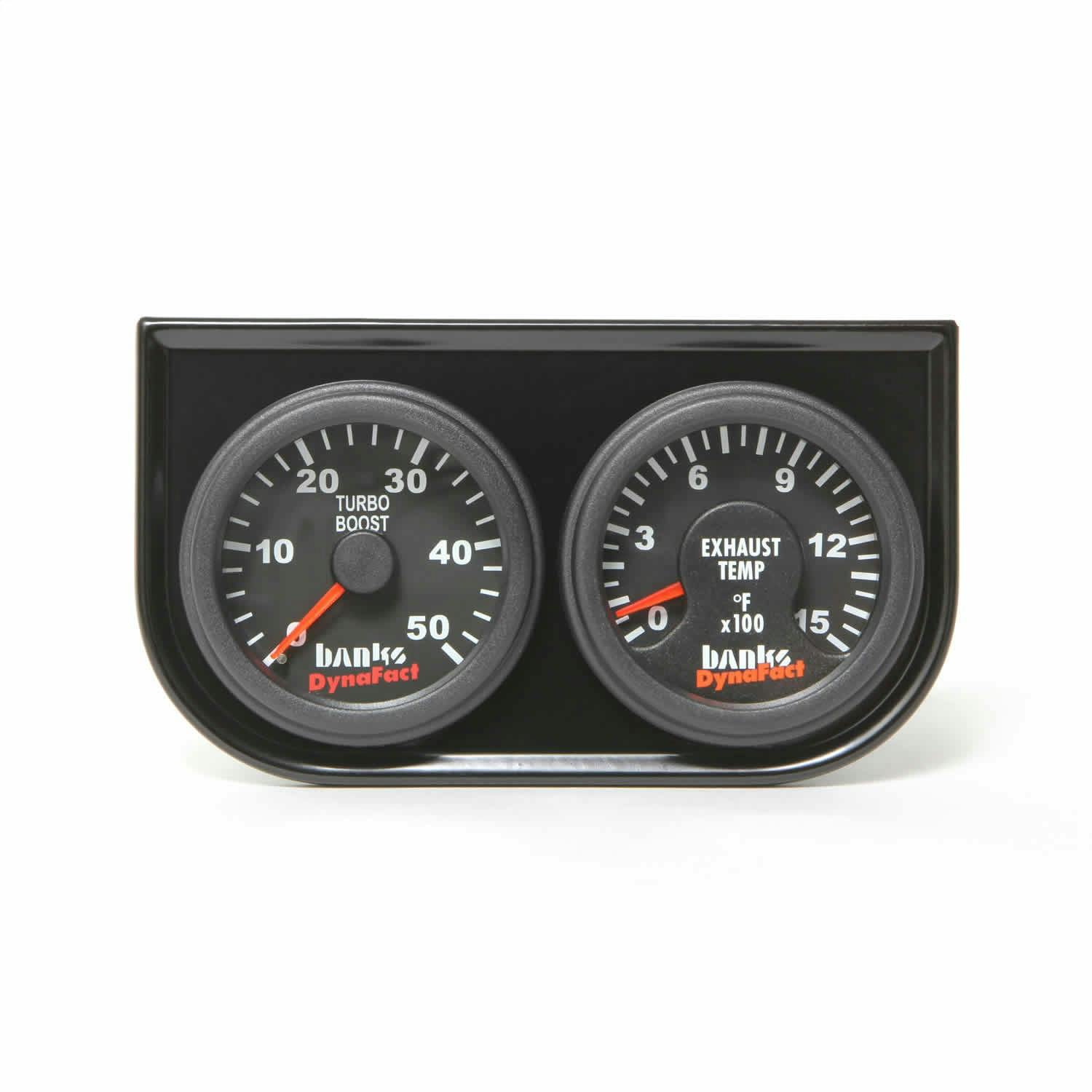 Banks Power 64212 DynaFact Gauge Assembly Mechanical Boost and Pyrometer, includes Thermocouple