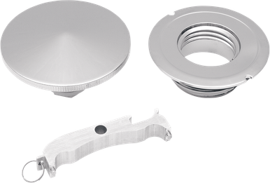DRAG SPECIALTIES Right-Hand Thread Vented Gas Cap 012029
