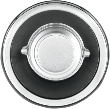 DRAG SPECIALTIES Non-Vented Gas Cap - Black 03-0027B