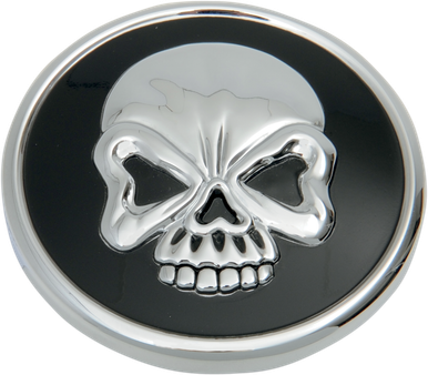DRAG SPECIALTIES Vented Screw-In Skull Gas Cap 012720