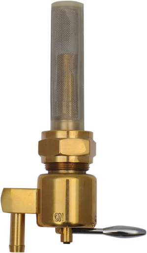 DRAG SPECIALTIES Down Round - Petcock - Bronze 03-0074BR