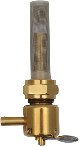 DRAG SPECIALTIES Forward Round Petcock - Bronze 03-0074BRL