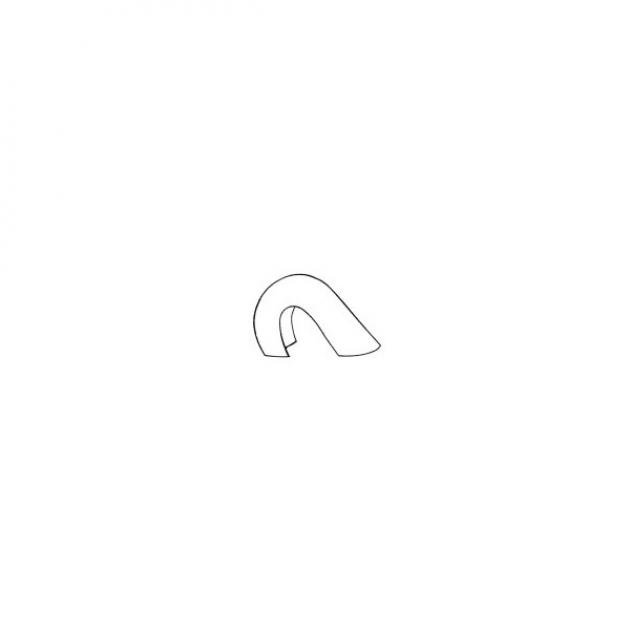 Rear Fender - Right - Smooth - No Tail Light Mount - Fiberglass - Ford Deluxe Sedan