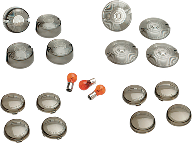 DRAG SPECIALTIES Smoked Lens Kit - '02-'11 VROD 12-0204
