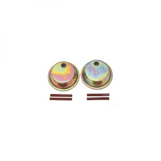 Premier Quality Products, Headlight Actuator Covers, Gold Anodized| 48011 Corvette 1968-1982