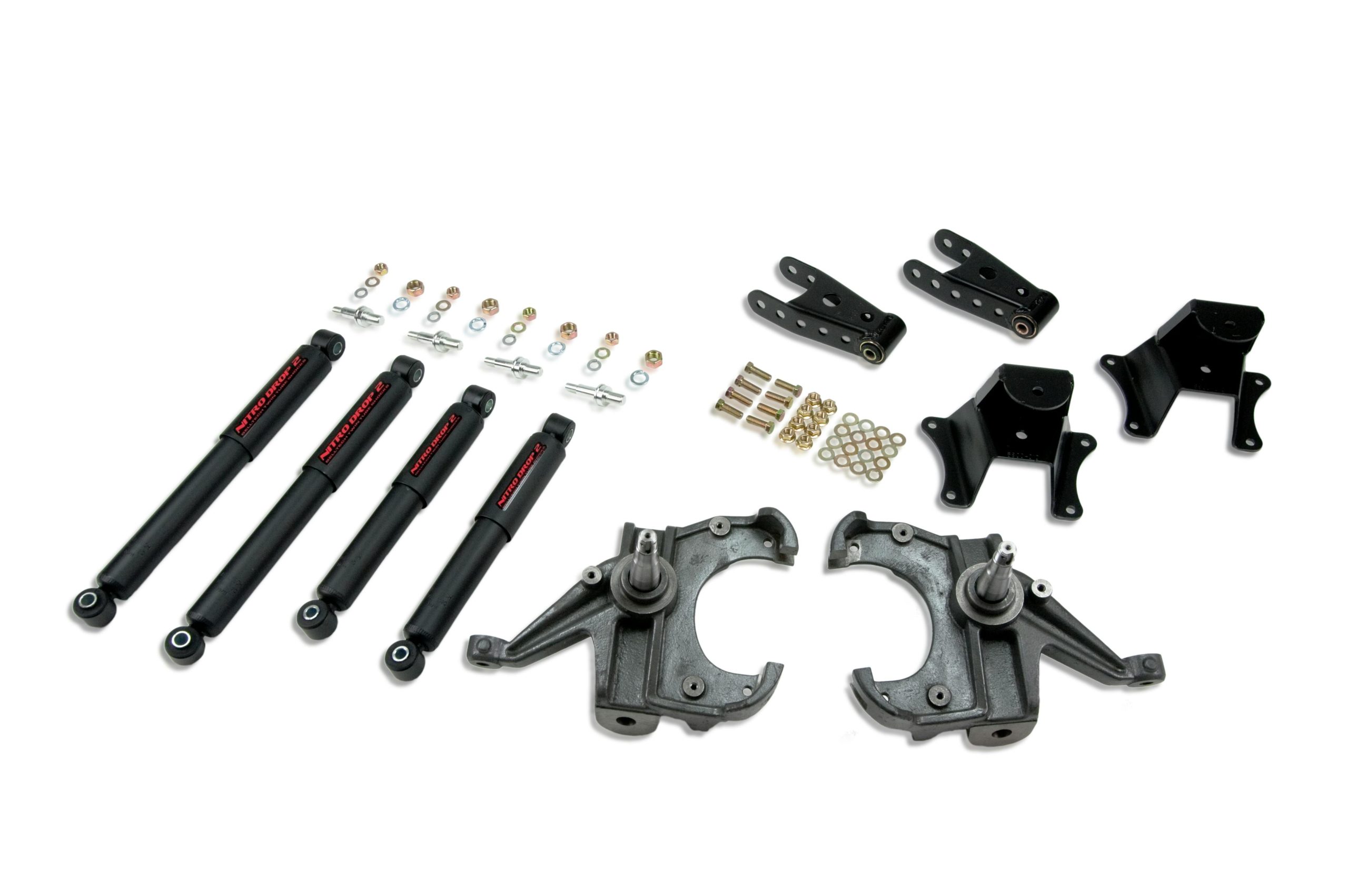 Belltech 704ND 1973-1987 Chevrolet C10 (1" Rotor) 3" F/4" R drop W/ Nitro Drop II Shocks