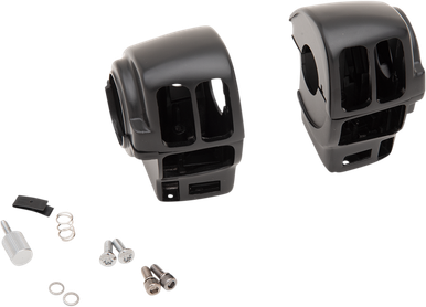 DRAG SPECIALTIES Switch Housing - Cruise - Matte Black H07-0783MB
