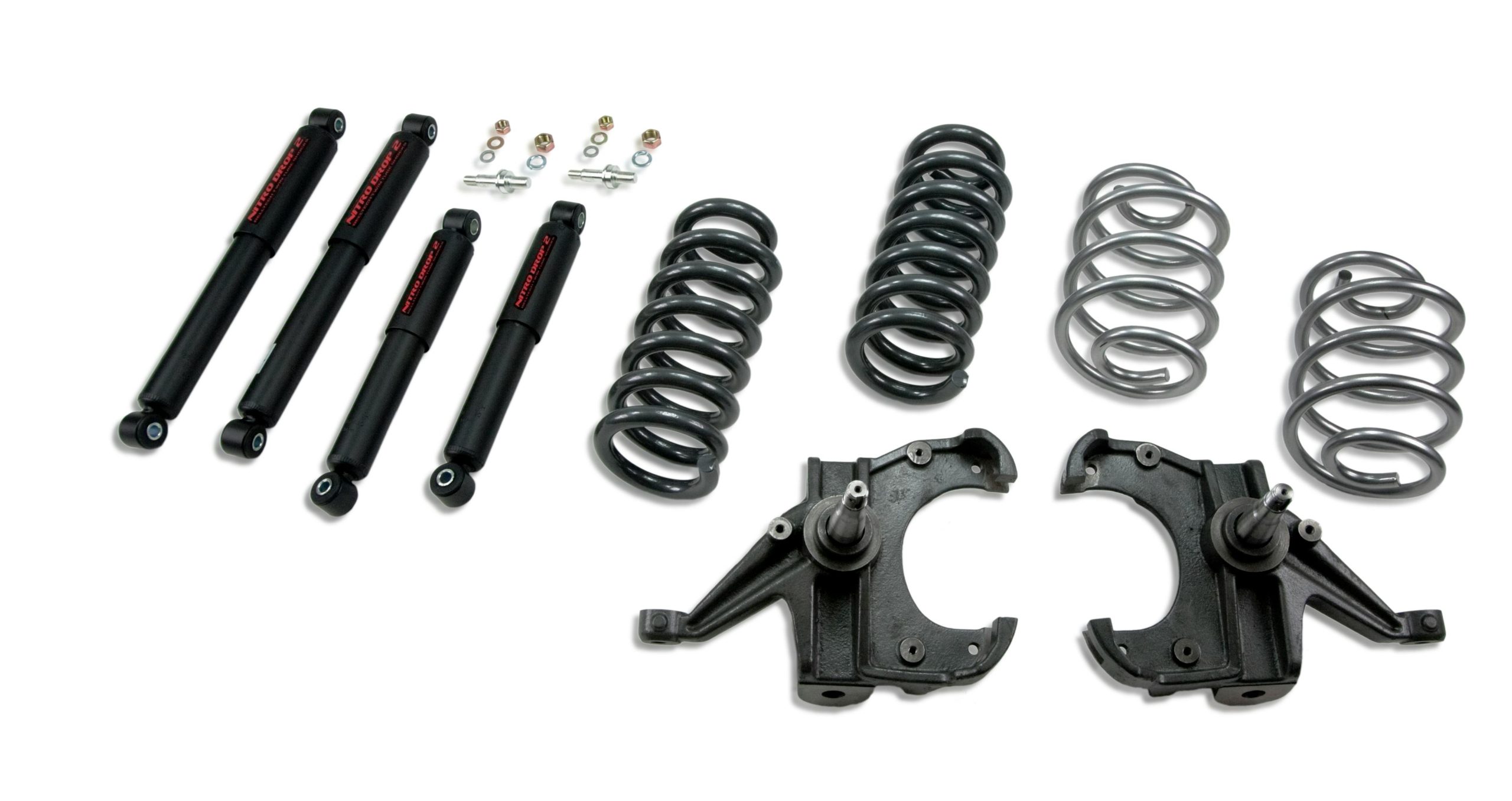 Belltech 709ND 1971-1972 Chevrolet C10 4" F/5" R drop W/ Nitro Drop II Shocks