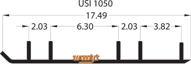 Woody's Executive Series Flat-Top Runner 1999 Ski-Doo Formula 500 WSI-1050