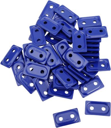 Woody's Double Digger Blue Support Plates 48 Pack 5/16 inch ADD2-3795-B