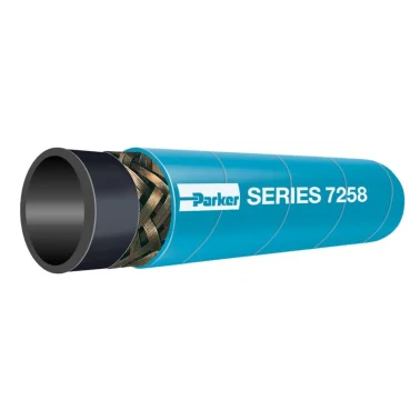 7258-250BK Parker 1/4 in. HURRICANE Pressure Washer Hose