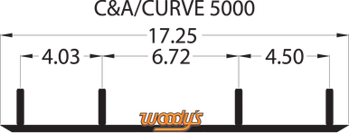 Woody's Top-Stock Hard Surface Bar 4" 60° Arctic Cat Bearcat 2009-2015 HSC-5000