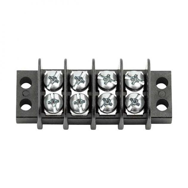 Wire Terminal Strip - 4 Gang