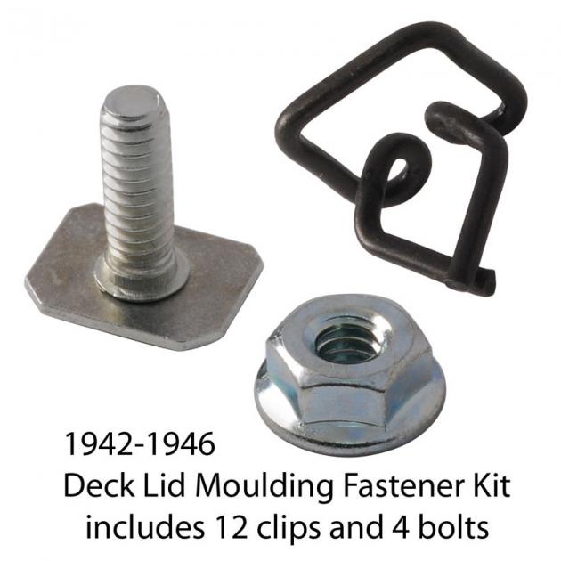 Dennis Carpenter Deck Lid Clip - 1946 Ford Car 51A-20012