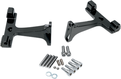 DRAG SPECIALTIES Passenger Footboard Mount - Black P17-0406B
