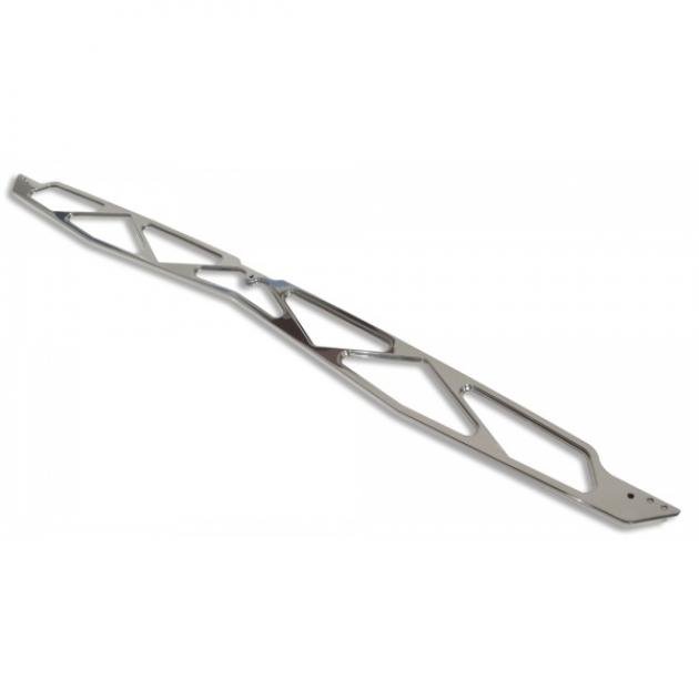 1956 Chevy Hood Brace, Billet Aluminum, Machined Finish, Eddie Motorsports