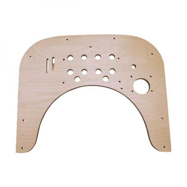 Model T Dash, Birch Plywood With Pre-Drilled Holes, For Cars With Starter, 1918-1923